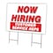 Signmission 36 in Height, 0.25 in Width, Coroplast, 36" x 24", C-2436-DS-CUSTOPMER SERVICE REPS C-2436-DS-CUSTOPMER SERVICE REPS - alternate 1
